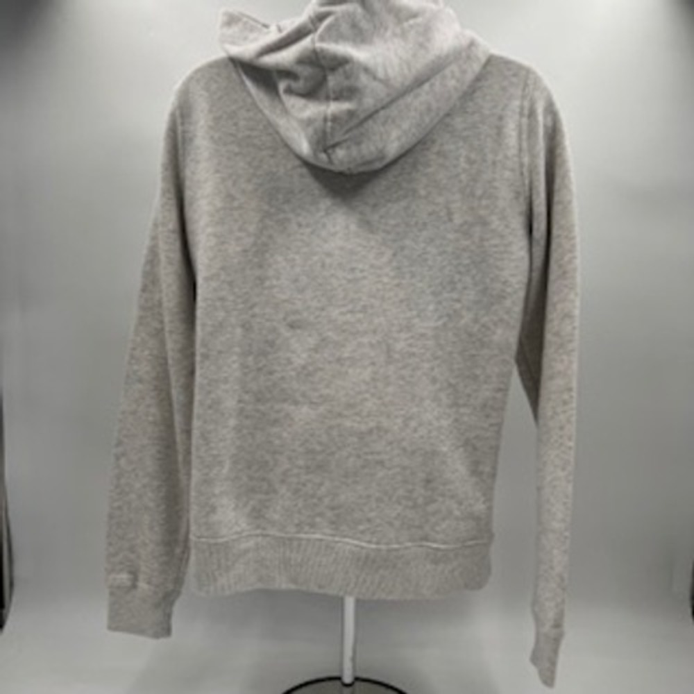 Hollister California Women Heather Grey Embroidered Logo Pullover Hoodie Small - Picture 3 of 10